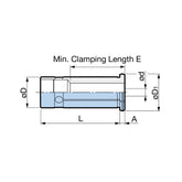 For NEW Hi-POWER Milling Chucks Straight Collet - Big-tools Industrial Supply Tools for Metal Cutting